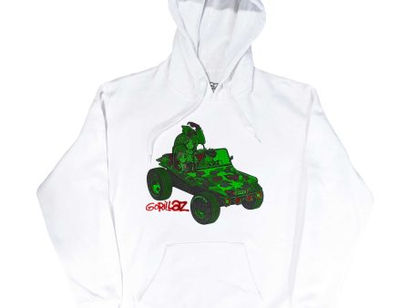 Gorillaz - Green Geep Hoodie Hot on Sale