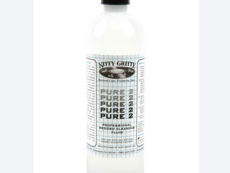 Nitty Gritty Pure 2 Record Cleaning Fluid - 16oz. on Sale