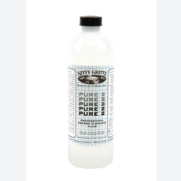 Nitty Gritty Pure 2 Record Cleaning Fluid - 16oz. on Sale