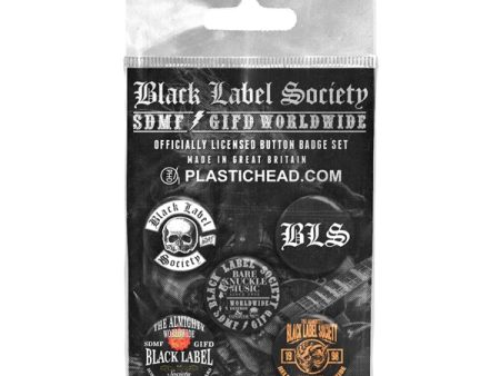 Buttons - Black Label Society For Sale