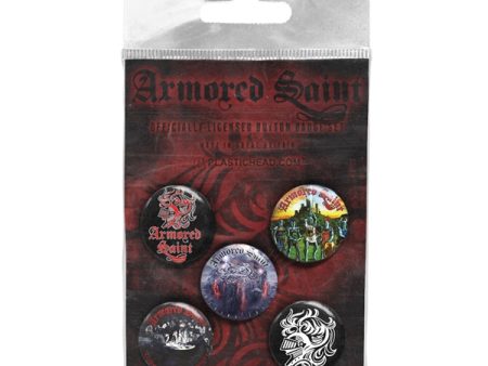 Buttons - Armored Saint Fashion