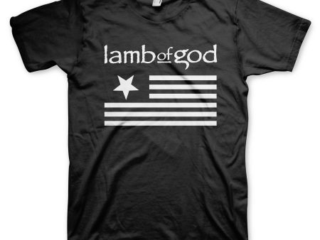 Lamb Of God - Flag Logo Online