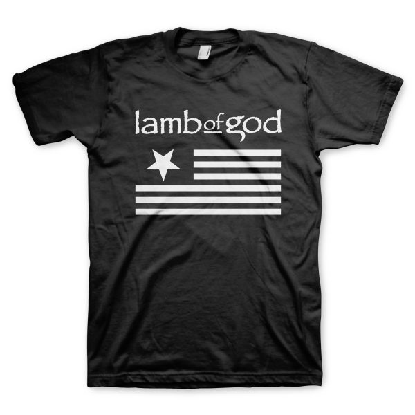 Lamb Of God - Flag Logo Online