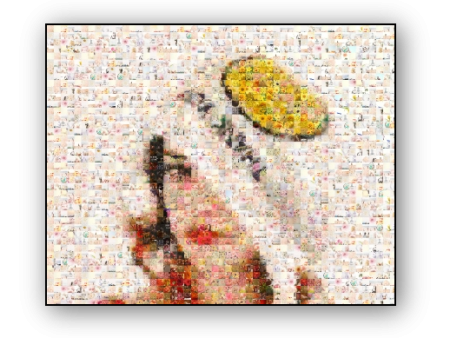 Photo Mosaic Canvas Print For Cheap